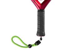 Wilson Wrist Strap for Padel Racket, Solid Braid Zipcord, Replaceable, Green