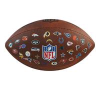 Wilson WTF1758XBNF NFL Throwback 32 Team Logo American Football Ball ***New (2020)