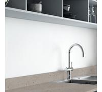 Wilsonart Modern Terrazzo Dune Square Edge Laminate Kitchen Upstand - 3000 X 100mm X 20mm