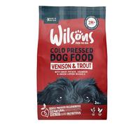 Wilsons - Cold Pressed Dog Food - Complete Dry Meal with Natural, Hypoallergenic Grain Free Ingredients - Introduce Gradually for Best Results - Suitable for Adult Dogs and Puppies 2 Months+ (2kg)