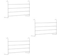 WILSONS DIRECT - 4-Bar White Radiator Clothes Airer - Lightweight Metal Towel Holder Indoor/Outdoor Use - Premium Quality Laundry Airer for Balcony - Washing Drying Rack - 14.5D x 55W x 34.5H cm (3)