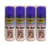 Wilsons Direct Anti-Bacterial Fridge Freezer De-Icer Spray Deicer Spray Fridge Cleaner Genuine Fresh & Bright 200ml Quick Ice Remover