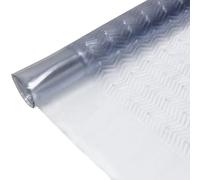 WILSONS DIRECT - Clear Plastic Carpet Protector Hallway Runner Heavy Duty Vinyl Floor Mat Home Office Thick Film Roll Guard with Non-Slip Grippers (16FT Long X 27" Width)