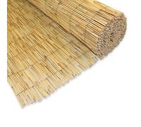 WILSONS DIRECT - Natural Bamboo Reed Fence Screening Roll - Thick Privacy Screen for Garden, Balcony & Patio - Wind & Sun Protection - Durable Outdoor Fence Panels for Yard & Terrace (1.2m x 4m)