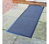 Wilsons Direct Non Slip Barrier Mat Large & Small Rugs Runner Kitchen Door Hall Indoor Outdoor (Blue, 90x150cm)
