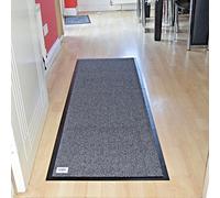 Wilsons Direct Non Slip Barrier Mat Large & Small Rugs Runner Kitchen Door Hall Indoor Outdoor (Grey, 60x180cm)