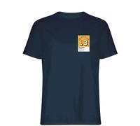 Wilt Chamberlain 13 Jersey Frame Men's T-Shirt - Navy / M