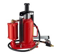 WilTec 20t Hydraulic Car Jack Pneumatic with Ram Saddle