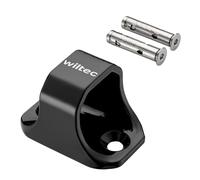 WilTec Anti-Theft Anchor Type 02 Steel 76 x 50 x 54 mm, Wall and Floor Anchor for Motorbikes and Bicycles