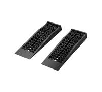 Wiltec Car Ramp Set of 2 with 5 T Load Capacity, Robust Vehicle Ramps Made of PP, Wheel Chocks 70 x 20 x 7.8 cm, ideal for Cars, Campers, Lowered vehicles, Suitable for Maintenance Work
