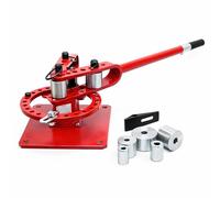 Wiltec Compact Universal Metal Bender with Various Bending Molds, a Base Plate and Pre-Drilled Holes