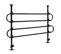 WilTec Dog Guard Barrier Freely Adjustable for the Car Model A Made of Iron