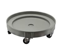 Wiltec Drum Dolly, Drum Lifter with Load Capacity up to 400 kg, Suitable for Drums and Heavy Objects, Transport Dolly with Swivel Castors for Smooth Manoeuvrability