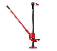 WilTec Farm Jack, Maximum Load 3000 kg, Steel and Cast Iron, Lifting Height 12.5-105 cm, Rack Jack for Troubleshooting Vehicle Troubleshooting - All Terrain 4x4 ATV