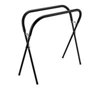 WilTec Foldable Paint Stand up to 220 kg, Sturdy Steel Support, Height-Adjustable Design, Trestle Stand for Automotive Painting
