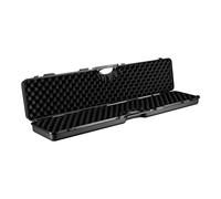 WilTec Gun Case, Spacious Design for Rifles, Long Guns, and Accessories, Compact Size 123.5 x 26.5 x 11 cm, High-Quality Foam Padding for Secure Storage, Robust Gun Storage Case