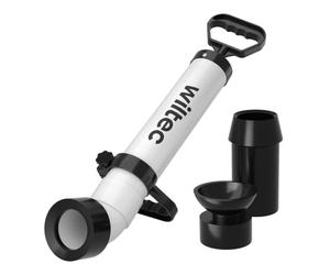 Wiltec High-Pressure Pipe-Cleaning Pump for Quick Cleaning of Pipes Drain Cleaner for Bath & Toilet