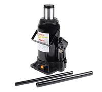 WilTec Hydraulic 32t Bottle Jack, Piston Car Jack with Slow down function, height up to 465 mm