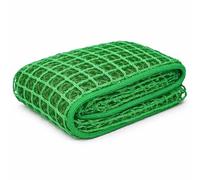 Wiltec Load-securing net, 4 x 2.5 m, green, mesh size 4.5 x 4.5 cm, thickness 3 mm, polypropylene transport net for trailers with edging cord, weather-resistant, load security