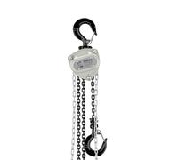 Wiltec Manual Chain Hoist 500 kg, Lifting Height 3 m, with 3 m Load Chain, Equipment for Raising and Lowering Heavy Loads