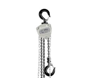Wiltec Manual Chain Hoist 500 kg, Lifting Height 3 m, with 3 m Load Chain, Equipment for Raising and Lowering Heavy Loads