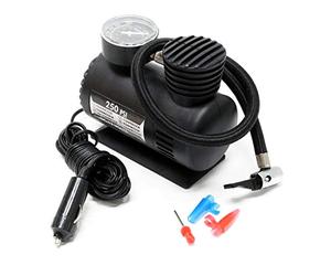 WilTec Mini Air Compressor Bike Car Van Truck Tyre Inflator Pump 12v 250 psi