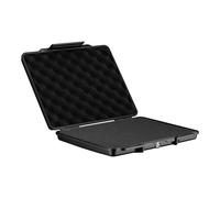 Wiltec Multipurpose Carry Case 33.2 x 26.1 x 4.9 cm, Spacious Storage Case, Toolbox Made of ABS Plastic and Fibreglass, Perfect for Tools, Cameras, and Delicate Items