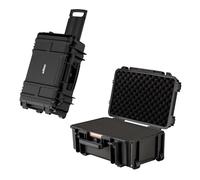 Wiltec Multipurpose Carry Case 54.5 x 32.4 x 21.5 cm, Spacious Storage Case, Toolbox Made of PP Plastic and Fibreglass, Perfect for Tools, Cameras and Delicate Items