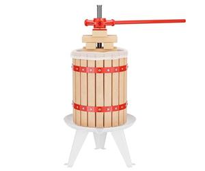 WilTec Quality 18L Fruit Press Apple Wine Cider incl. Pulp Bag