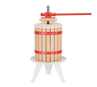 WilTec Quality 6L Fruit Press Apple Wine Cider incl. Pulp Bag