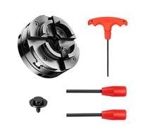 Wiltec Replacement Woodturning Chuck, Quick and Easy Assembly, Fits M33 x 3.5 Thread with Morse Taper, Robust Replacement Chuck for Wood Lathes, Perfect for Woodwork