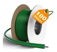 Wiltec Robot Lawnmower Boundary Wire 100 m, Durable Tinned Copper Wire, Adapts to All Garden Layouts, Perfect for Robotic Lawnmowers
