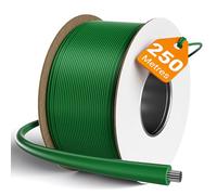 Wiltec Robot Lawnmower Boundary Wire, 250m Durable Copper-Coated Aluminium Wire, Adapts to All Garden Layouts, Perfect for Robotic Lawnmowers