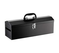 Wiltec Toolbox 484 x 154 x 165 mm Made from Steel, Tool Case with Removable Tray and Handle