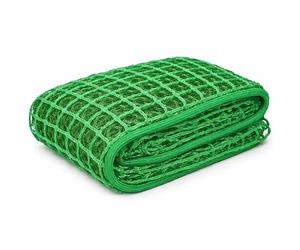 Wiltec Trailer Cargo Net Green, Strong 3.5 x 2 m Netting for Trailers, Durable Weatherproof Polypropylene, Easy Attachment with Flexible 6 mm Tie Cord
