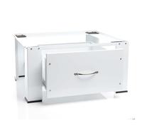 WilTec Underframe for Washing Machine with Pull-out Drawer Base Pedestal for Washer up to 150 kg