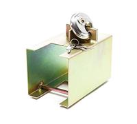 Wiltec Universal Trailer Hitch Lock for Trailers and Caravans with 2 Keys