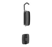 WilTec Wall Bike Rack 30 kg Wall Mount Holder Swivelling Design, Fits Various Types of Bicycles, Vertical Storage for Homes, Garages and Sheds, Hanging Rack