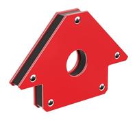 Wiltec Welding Magnet 190 x 120 x 26 mm with Pull Strength Up to 32 kg, Can Hold Workpieces at 45°, 90° and 135° Angles, Ideal for Wlding and Soldering