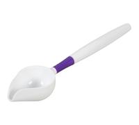 Wilton 1904-1020 Confectionary Melt Drizzling Scoop, White, 9 x 3 x 1.3 Inches