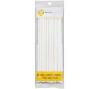 Wilton 20.3 cm White Treat Sticks, 25-Count