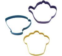 Wilton 2308-0092 Tea Party Biscuit/Cookie Cutter Set, Set of 3