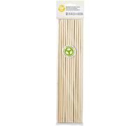 Wilton 399-1010 Bamboo Dowel Rods for Cakes, Pack of 12, White, 30 x 1 x 1 cm