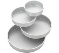 Wilton Four-Piece Round Tin Set