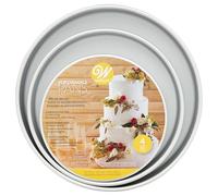Wilton Four-Piece Round Tin Set