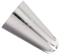 Wilton 402-2004 Large Drop Flower Piping Tip No. 2D, Steel, Silver