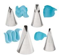 Wilton 418-4568 4-Piece Ruffles Tip Set by Wilton