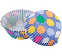 Wilton 50 Pieces Dazzling Dots Standard Baking Cup, Multicolour