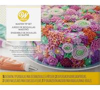 Wilton, 55-Piece Cake Supply Master Decorating Tip Set w/ Case NEW Free UK Ship