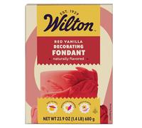 Wilton 710-2304 Decorator Preferred Fondant, 24-Ounce, Red